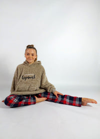 Tartan Gymnast Pyjama Trousers - Dragonfly Gymnastics Leotards 