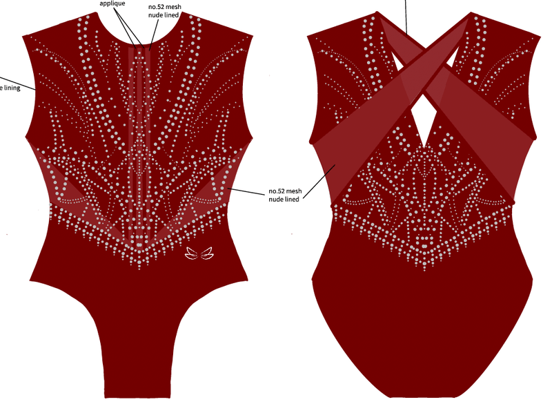 Aria - Dragonfly Leotards - Girls leotard