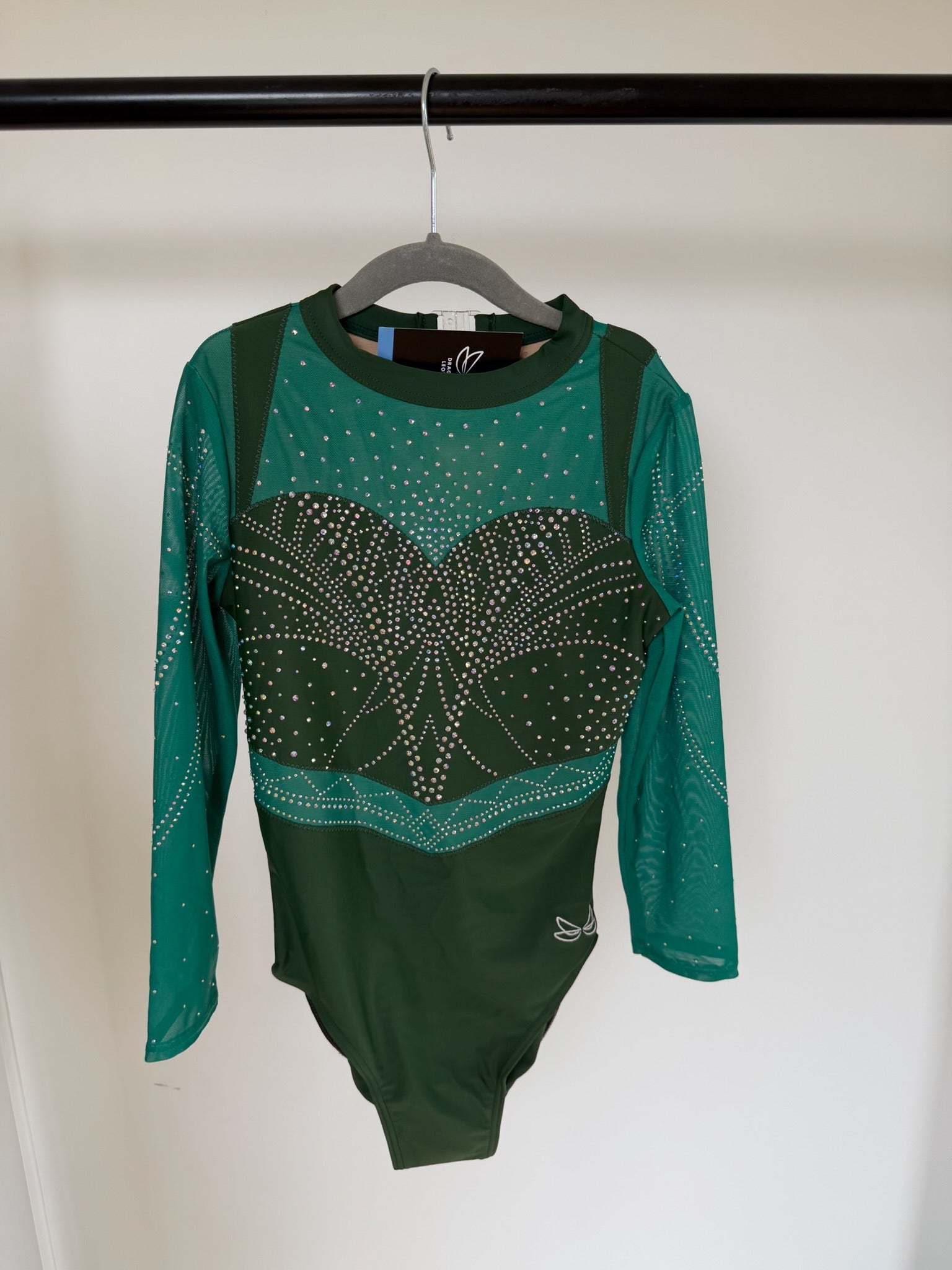 Bottle Green - Limited Edition - ASM - Dragonfly Leotards - Girls leotard