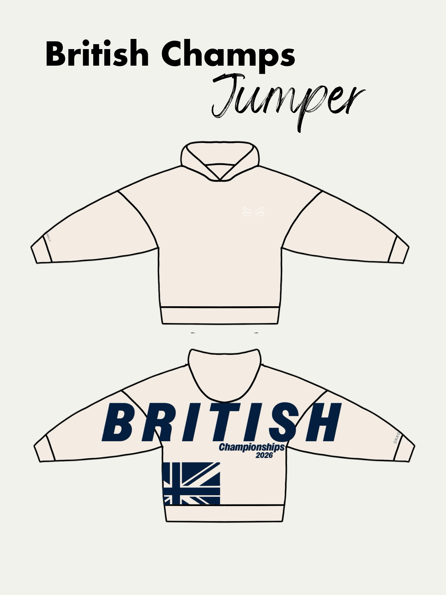 British Champs Jumper - Dragonfly Leotards - Sportswear