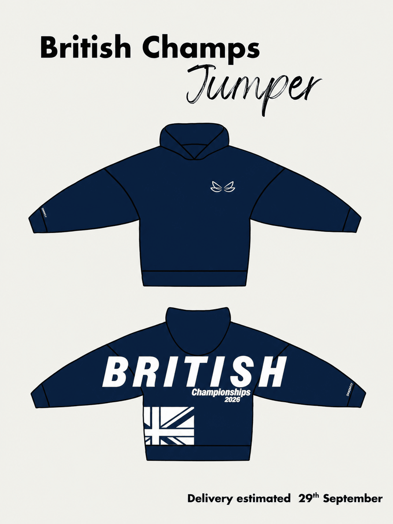 British Champs Jumper Navy PRESALE - Dragonfly Leotards - Sportswear