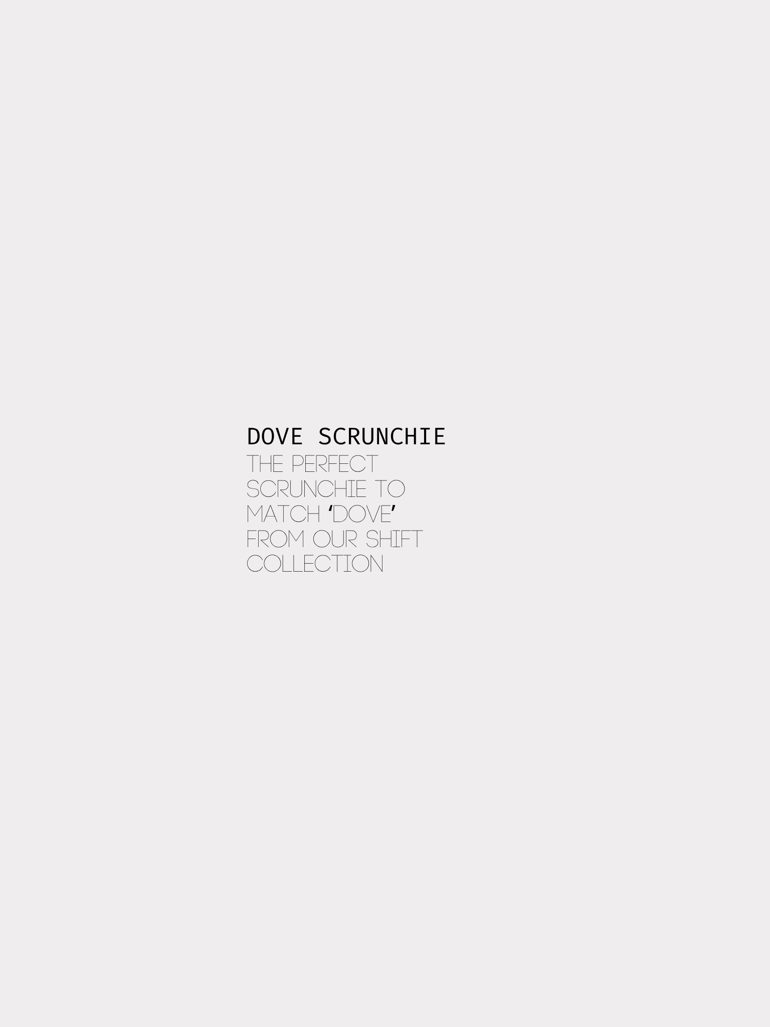 Dove Scrunchie - Dragonfly Leotards - Hair accessories