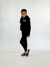 Dragonfly Base Black Hoodie - Dragonfly Leotards - 