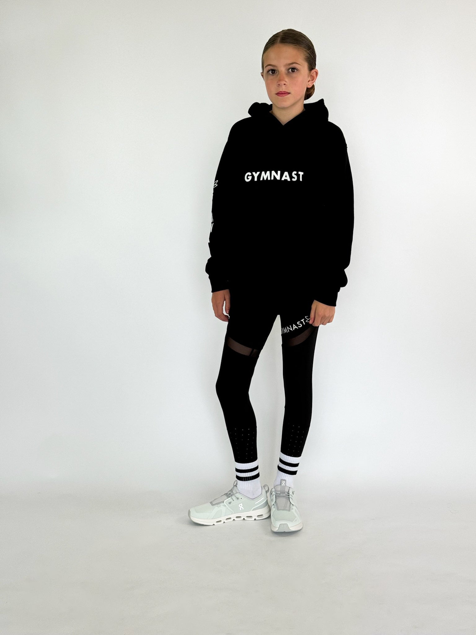 Dragonfly Base Black Hoodie - Dragonfly Leotards - 