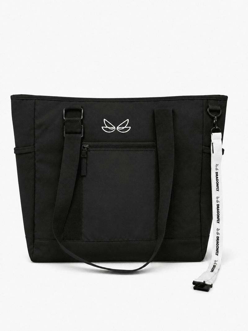 Dragonfly Tote Bag - Black - Dragonfly Leotards - Bag