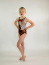 Gingerbread Man - Dragonfly Leotards - Girls leotard