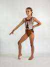 Gingerbread Man - Dragonfly Leotards - Girls leotard