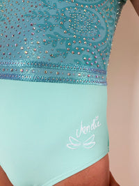 Helene Mint - Amelie Morgan - Dragonfly Leotards - Girls leotard