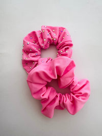 Helene Pink Scrunchie - Dragonfly Leotards - Hair accessories