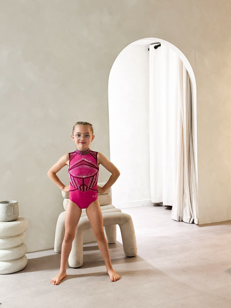 Millie Harvey British Replica 2026 PRE-SALE - Dragonfly Leotards - Girls leotard