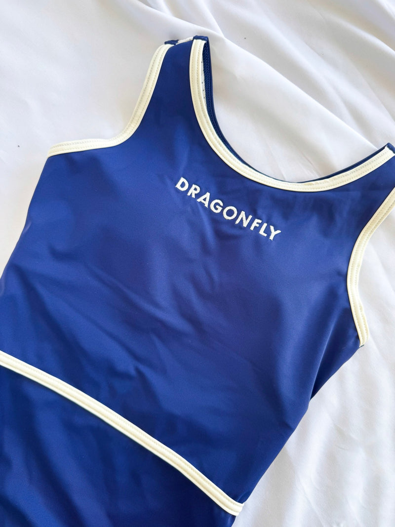 Navy - Dragonfly Leotards - Girls leotard