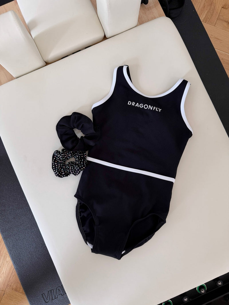 Noir - Dragonfly Leotards - Girls leotard