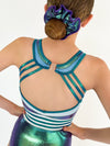 Ocean Warrior - Dragonfly Leotards - Girls leotard