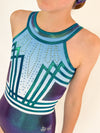 Ocean Warrior - Dragonfly Leotards - Girls leotard