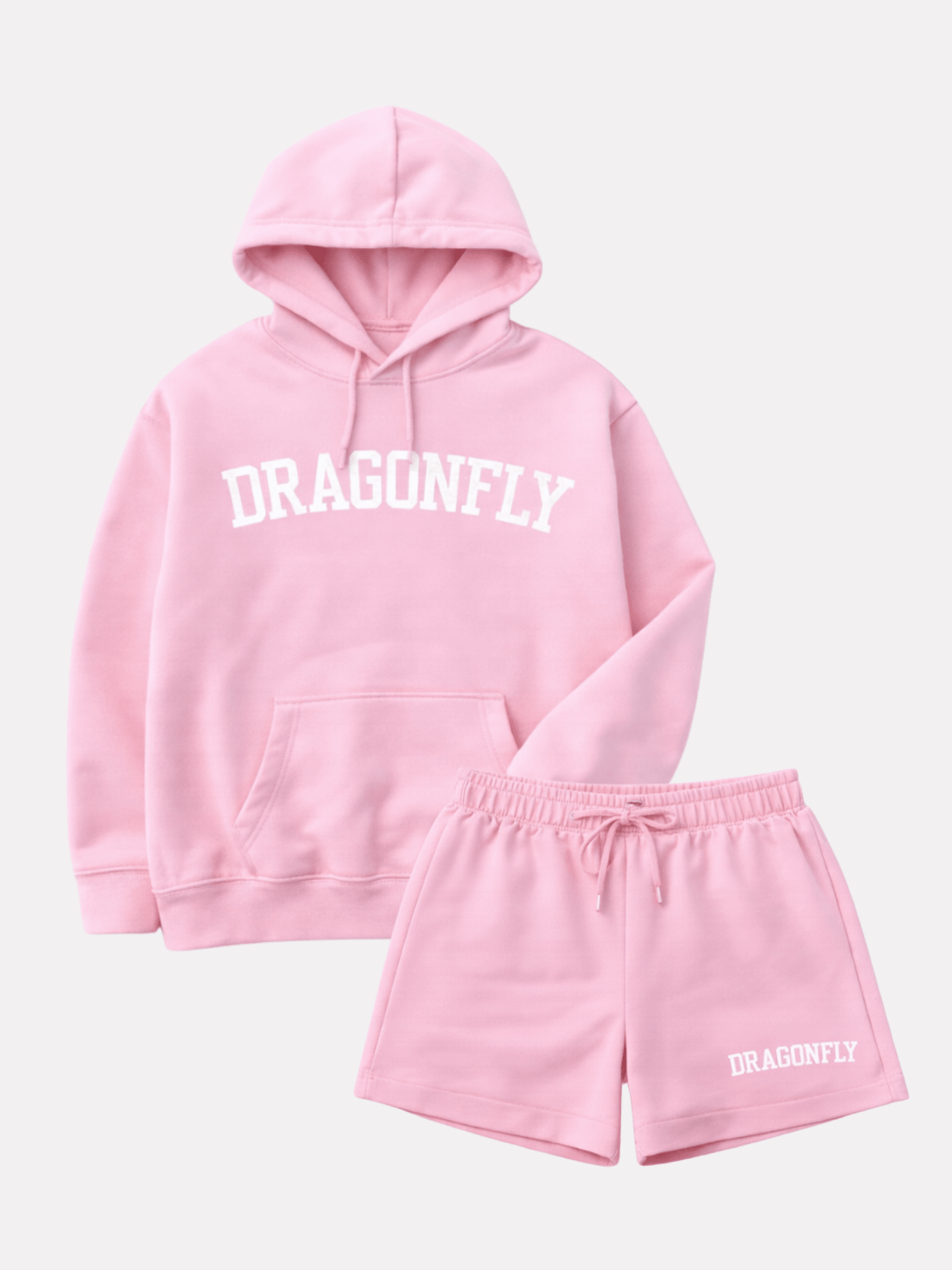 Pink Lounge Set - Dragonfly Leotards - Sportswear