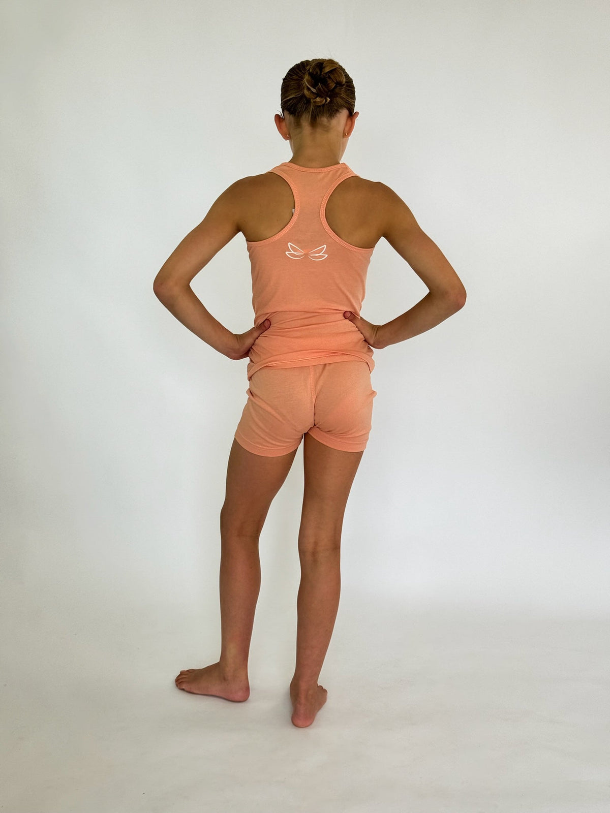 Pink Pyjama shorts set - Dragonfly Leotards - 