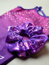 Scrunchie with rhinestones - Dragonfly Leotards - 