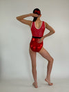 Sparkly Santa - Dragonfly Leotards - Girls leotard