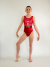 Sparkly Santa - Dragonfly Leotards - Girls leotard
