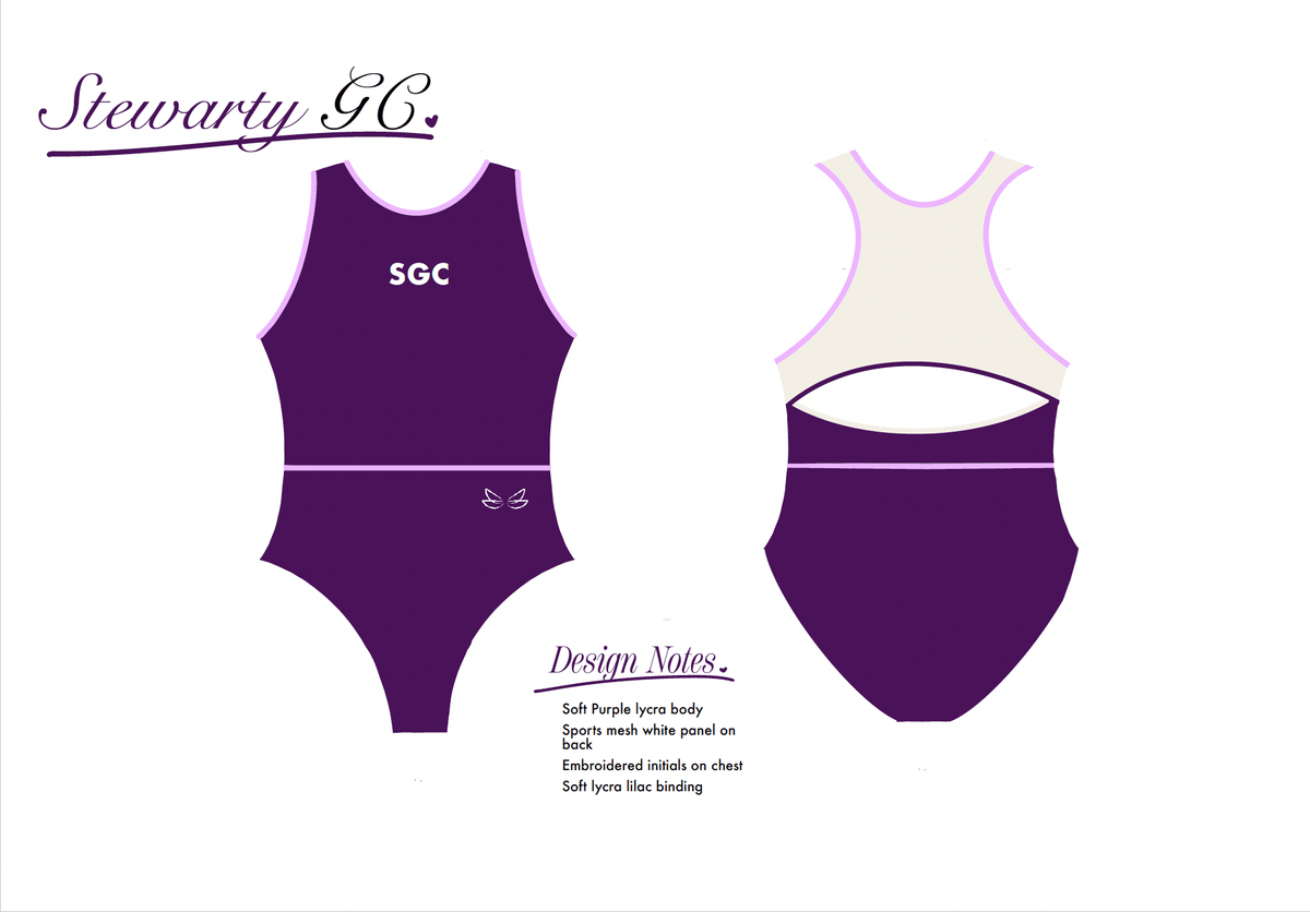 Stewartry Core Leotard - Dragonfly Leotards - Girls leotard