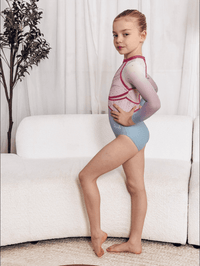 Unicorn Long Sleeve - INT - Dragonfly Leotards - Girls leotard