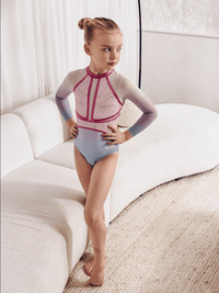 Unicorn Long Sleeve - INT - Dragonfly Leotards - Girls leotard