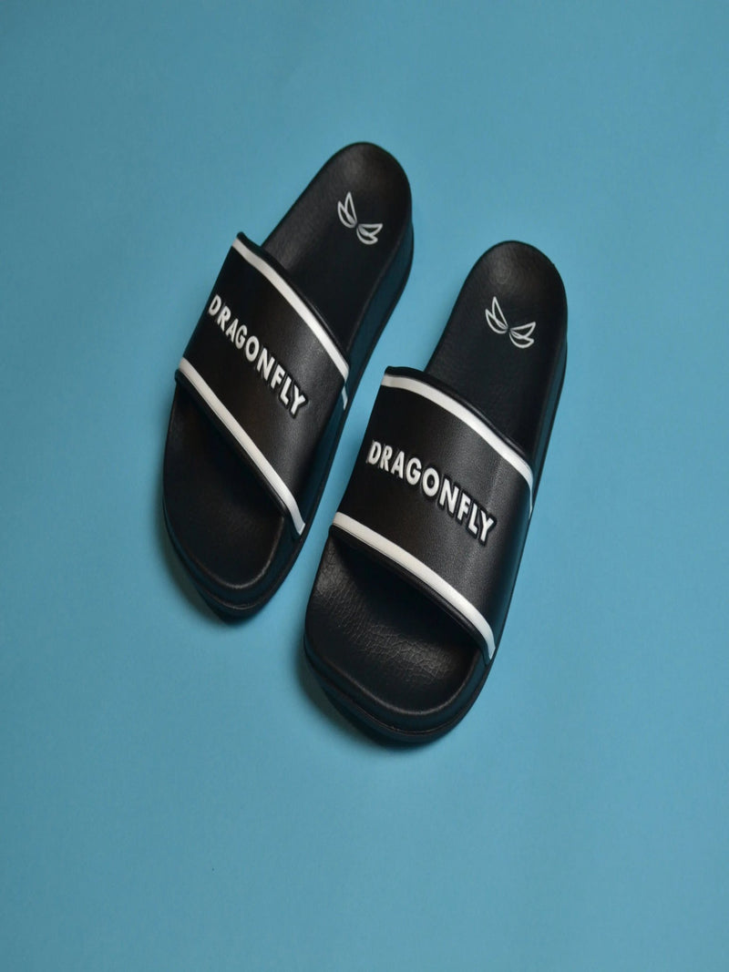 Classic Black Sliders - Dragonfly Leotards - Children's Sportswear