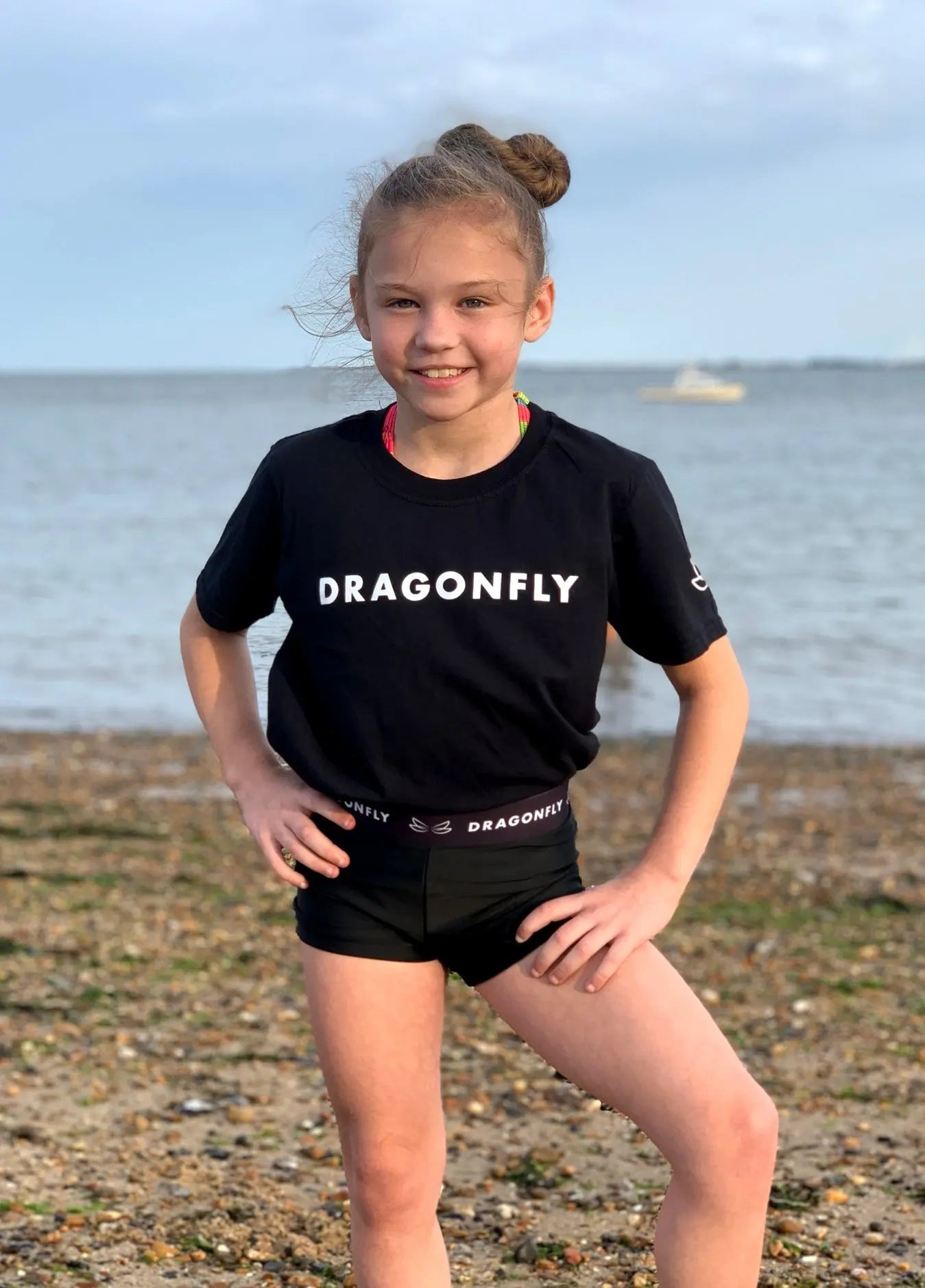 Dragonfly Unisex T-shirt Black