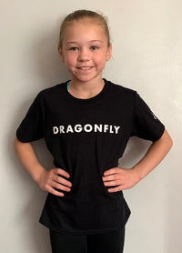 Dragonfly Unisex T-shirt Black