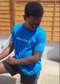 Dragonfly Unisex Essential T-shirt Blue - Dragonfly Leotards - Children's Sportswear