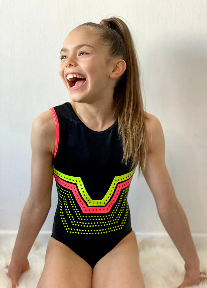 Neon Goddess - Dragonfly Leotards - Children's Sportswear