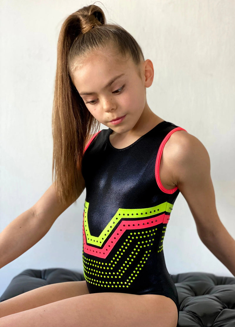 Neon Goddess - Dragonfly Leotards - Children's Sportswear