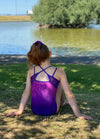 Purple Rae - Dragonfly Leotards - Children's Sportswear