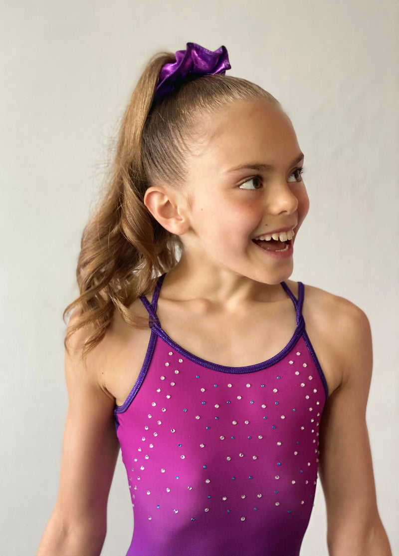 Purple Rae - Dragonfly Leotards - Children's Sportswear