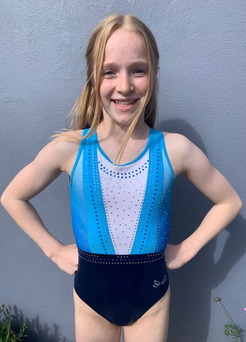 Sapphire Splendour - Dragonfly Leotards - Children's Sportswear