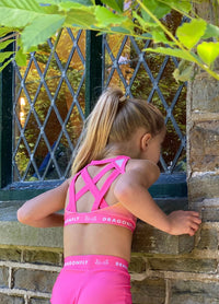 Summertime Bliss Crop Top - Dragonfly Leotards - Children's Sportswear