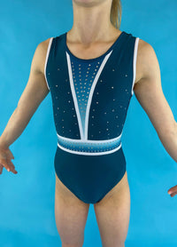 Teal Trance - Dragonfly Leotards - Children's Sportswear